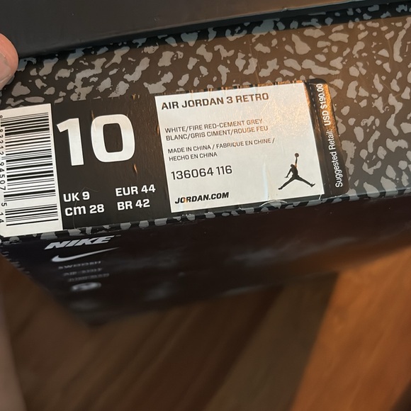 Jordan 3 retro hall of fame - Picture 6 of 6